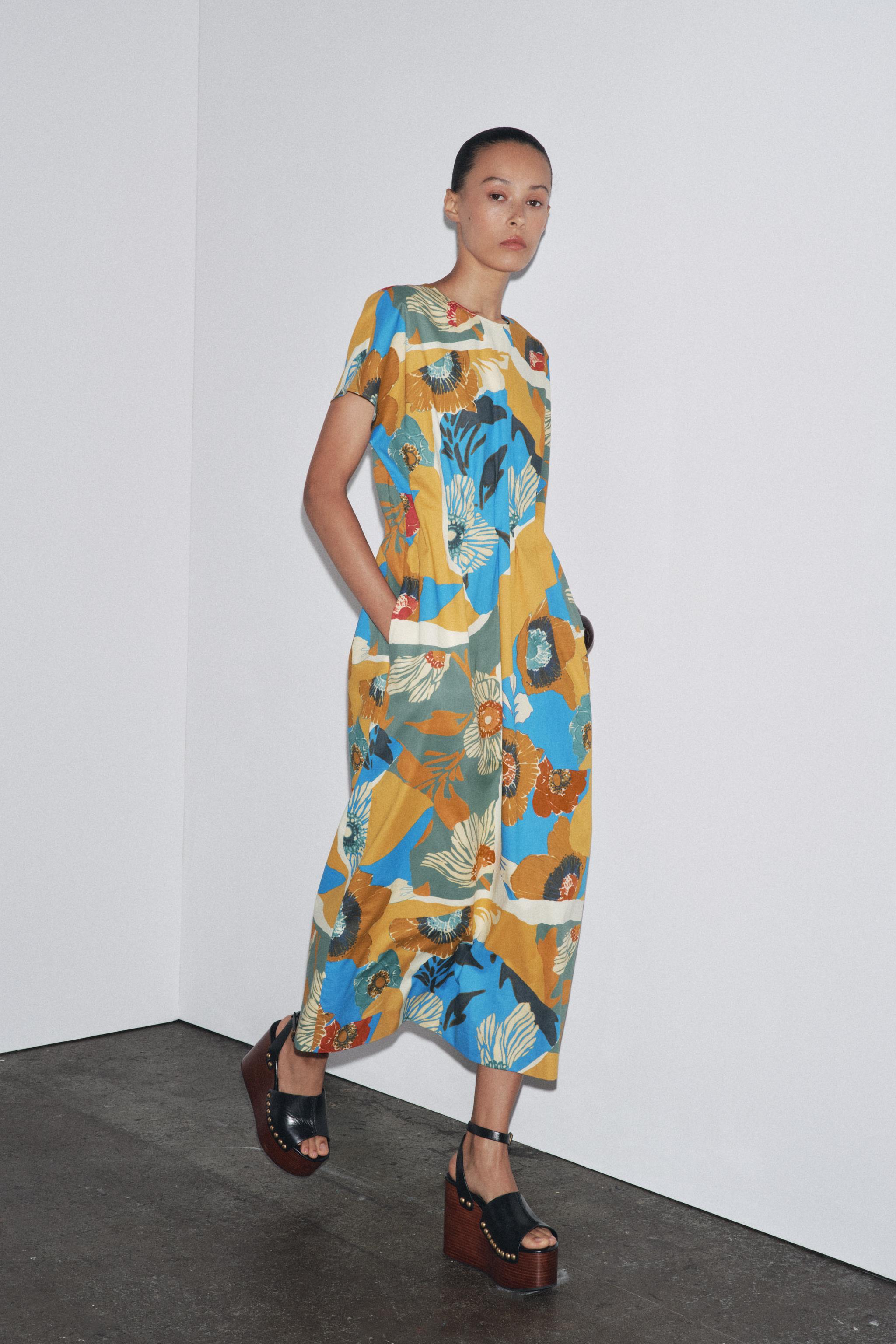 ROBE MI-LONGUE IMPRIMÉE ZW COLLECTION