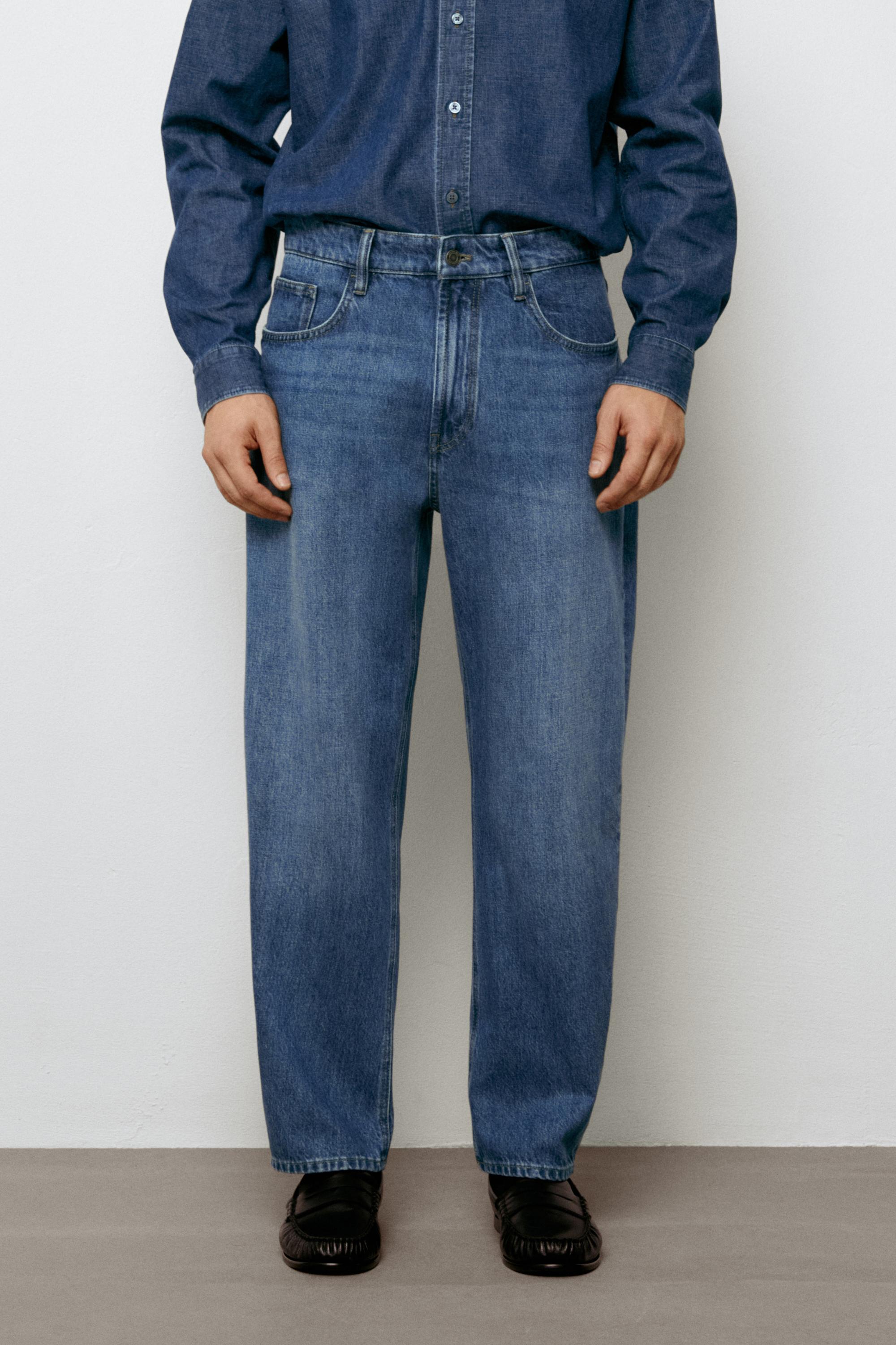 Barrel fit jeans — Blue