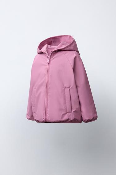 BLOUSON RÉVERSIBLE POLAIRE - Rose de Zara - Image 2