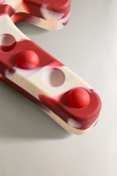 CHILDREN'S POP IT CHRISTMAS CANDY CANE TOY - Ecru / Red by Zara - Image 3