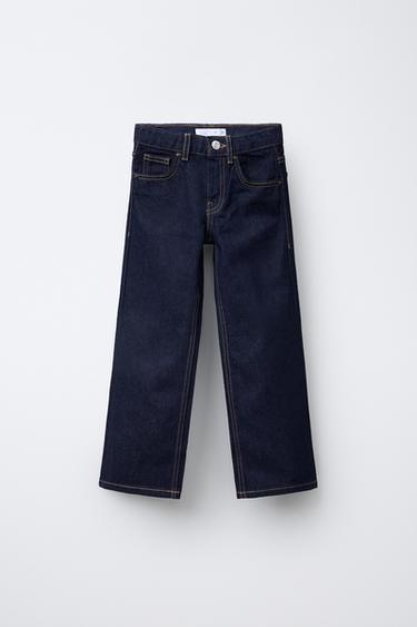 JEANS STRAIGHT - Azul de Zara