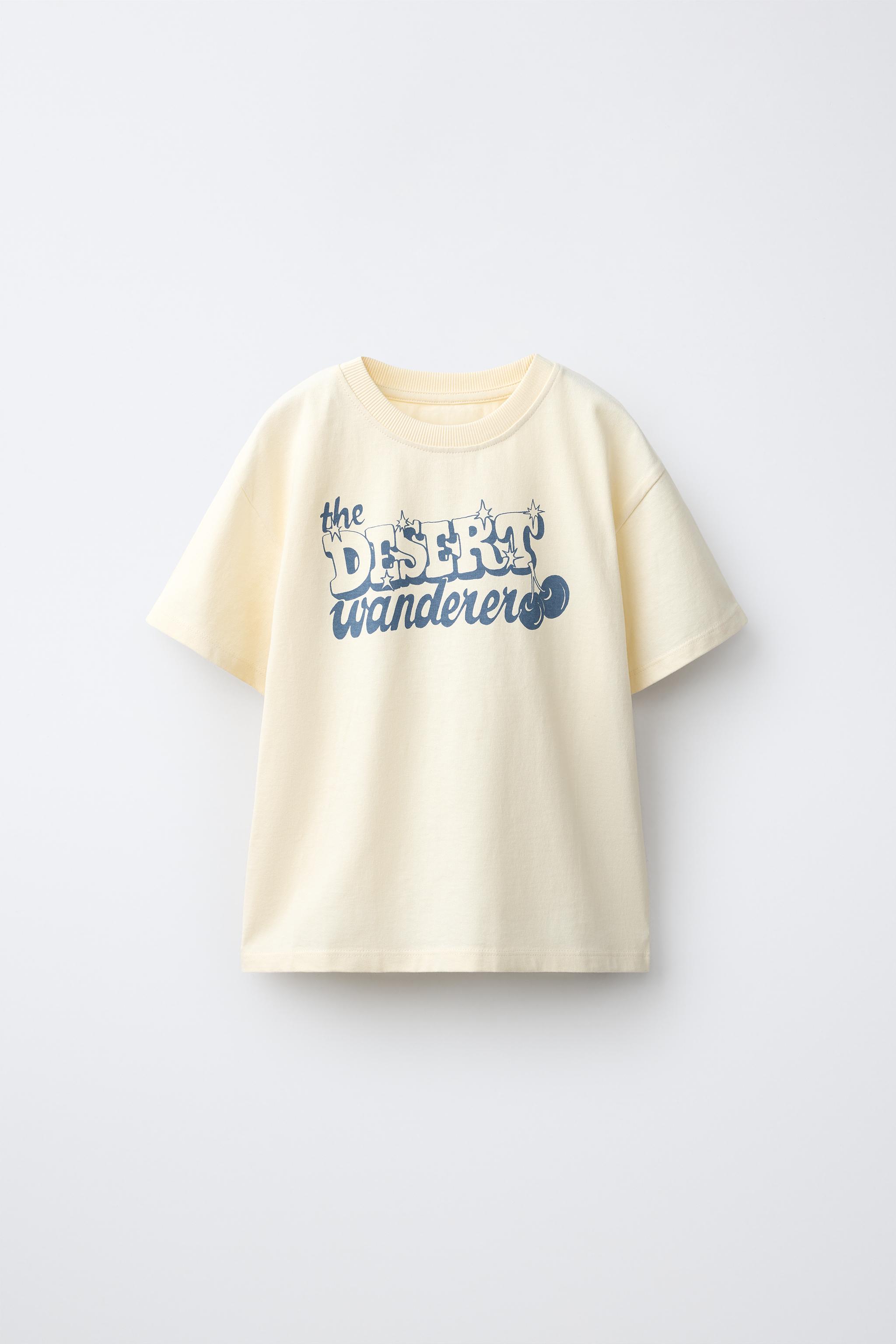 T-SHIRT À INSCRIPTION IMPRIMÉE