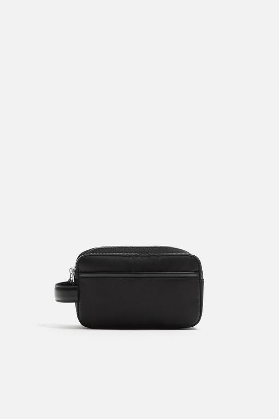 NYLON TOILETRY BAG - Black | ZARA Mexico