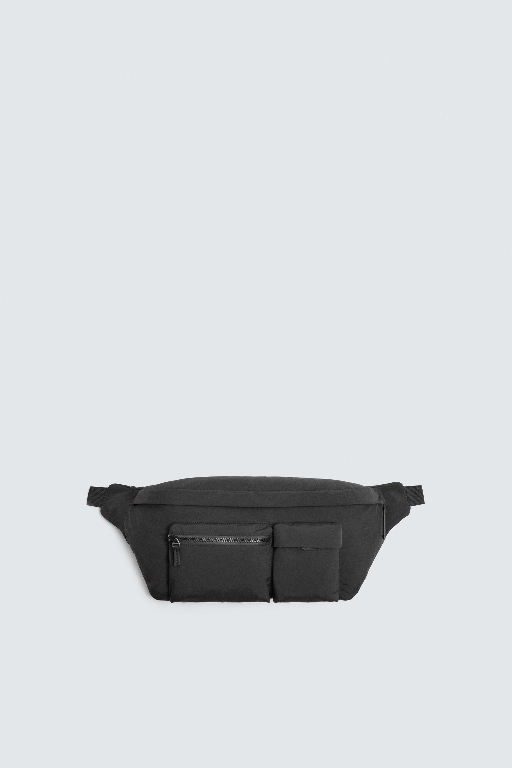 ブラック haru1025様 XL テクニカル生地ベルトバッグ - ブラック | ZARA Japan / 日本
