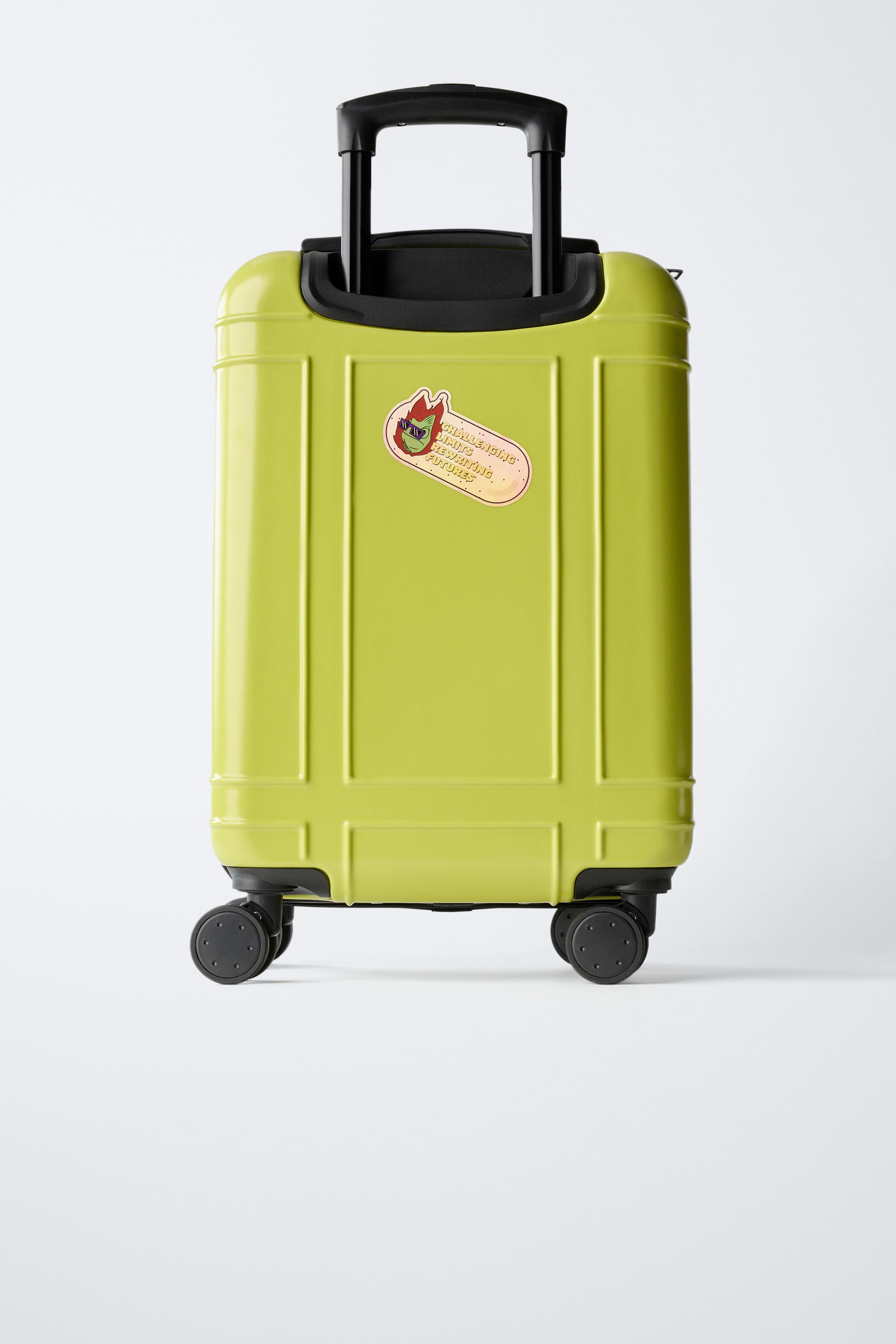 EXPLORER TRAVEL SUITCASE - Taupe Gray | ZARA United States