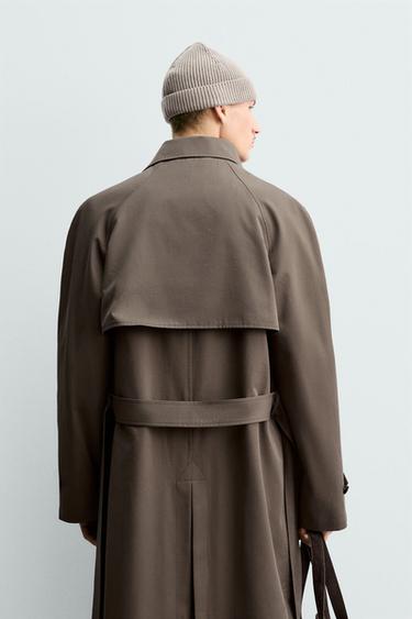 TRENCH DÉPERLANT MANTECO® ORIGINS - Marron / Taupe de Zara - Image 2