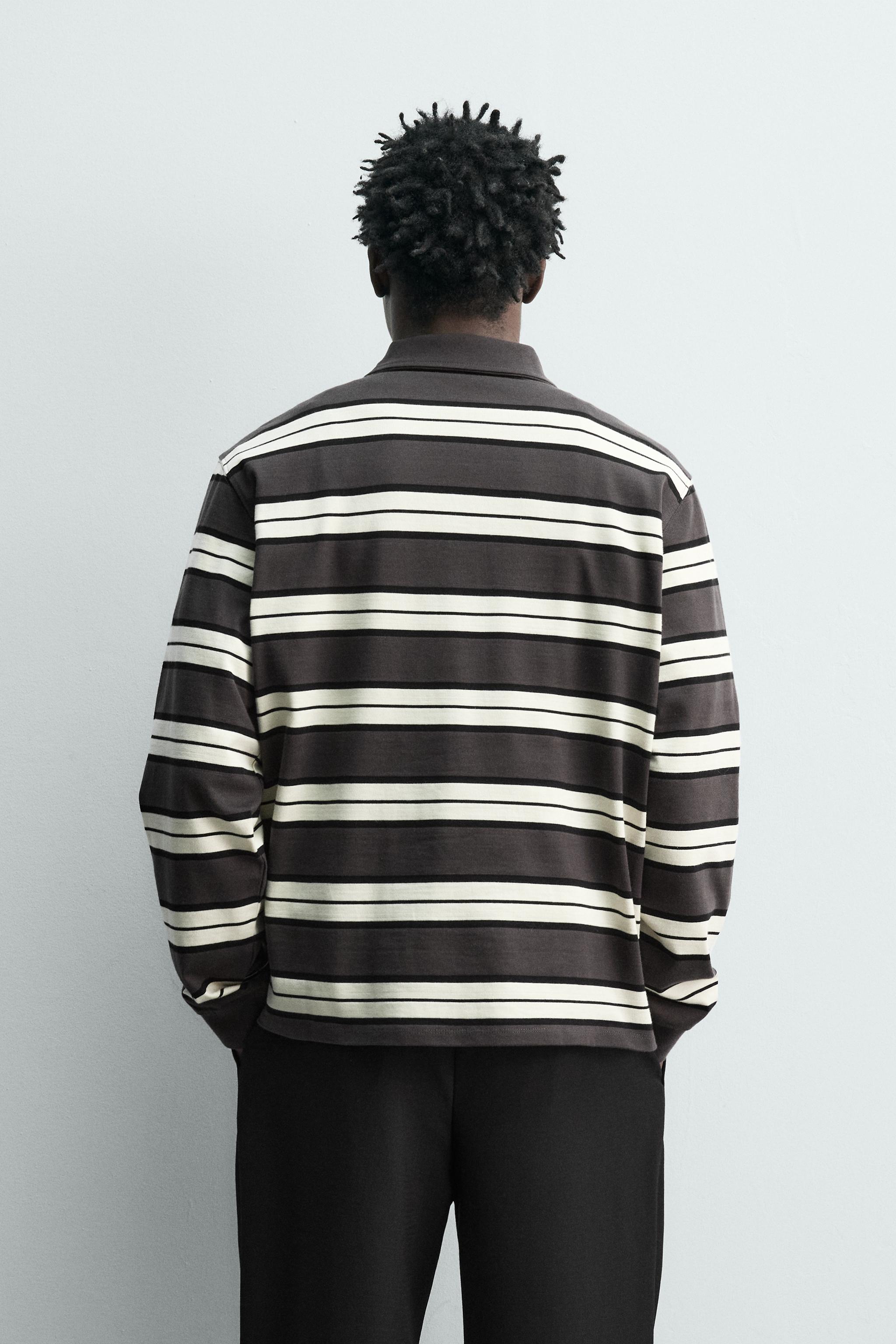 POLO REGULAR FIT À RAYURES