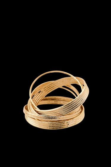 PACK 7 PULSERAS - Dorado de Zara