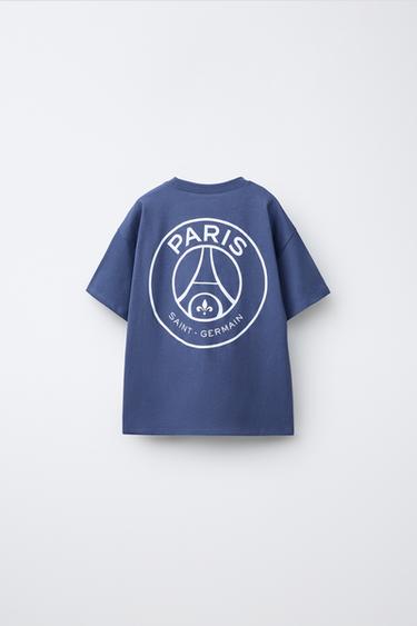 Zara MAJICA S PSG® PRINTOM – Plava