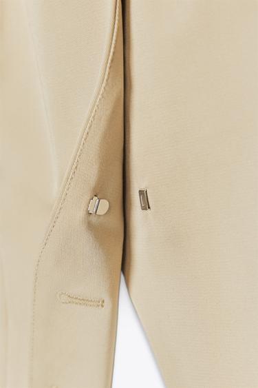 TOP STYLE GILET DOS NU - Marron clair de Zara - Image 8