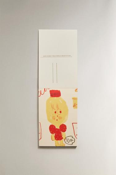 CARNET DE 18 CARTES POSTALES LIMONCELLA X THE ANIMALS OBSERVATORY - Multicolore de Zara - Image 3