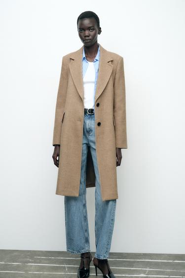 SOFT COAT - camel by Zara - Image 0