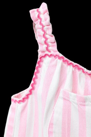 PETO LARGO SARGA RAYAS - Rosa de Zara