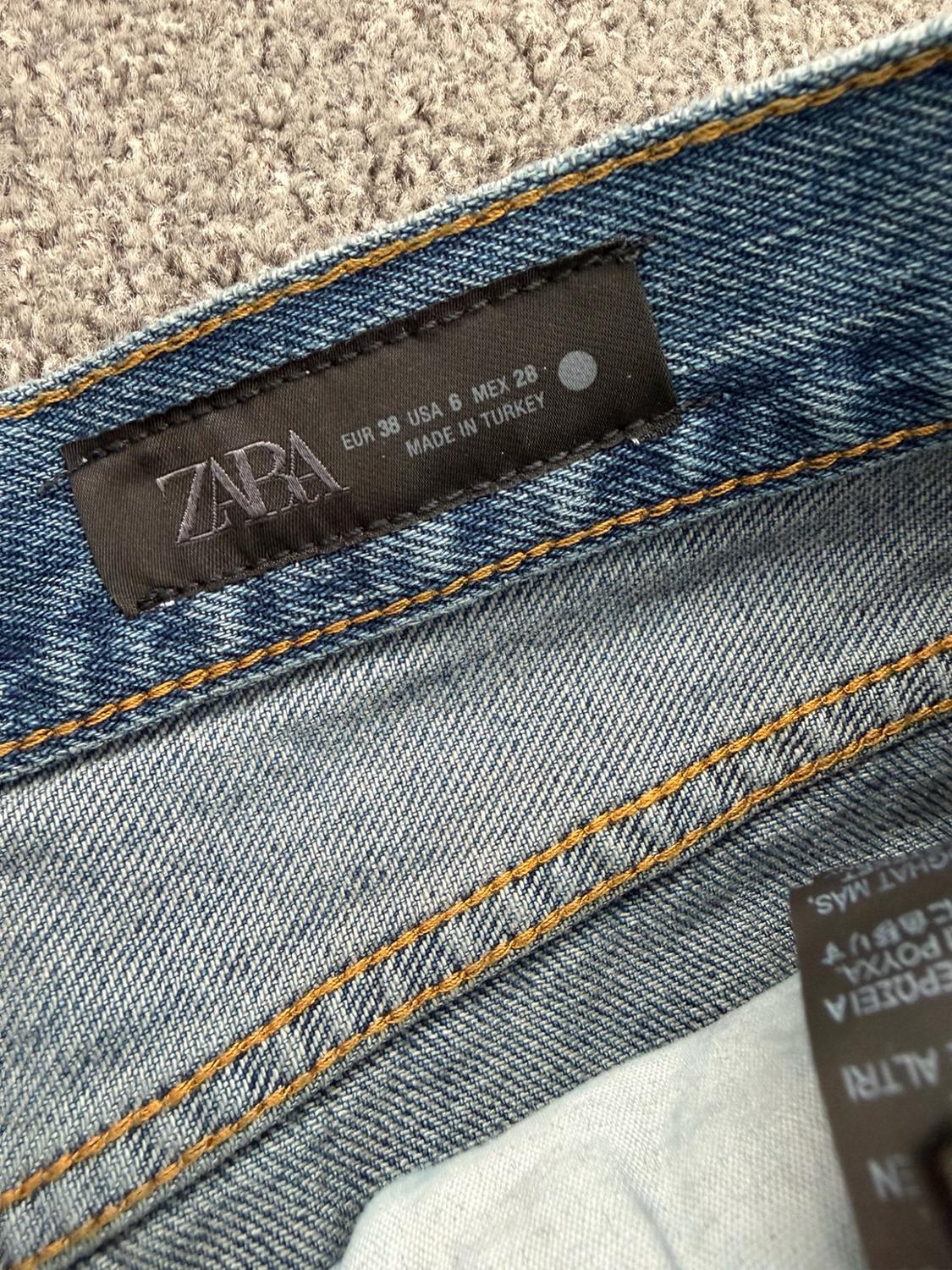 ZW COLLECTION BAGGY MID-WAIST JEANS - Image 4