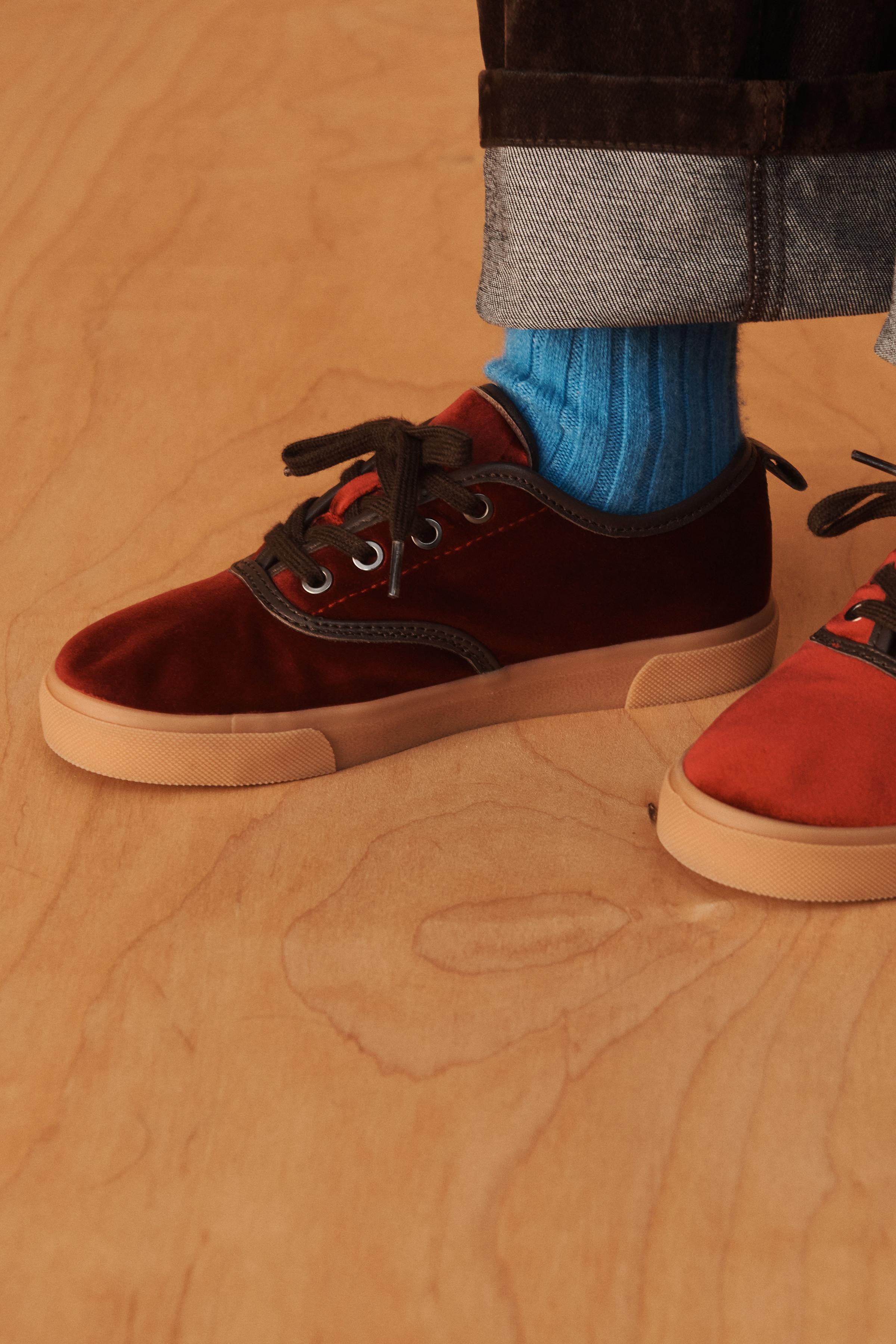 Tennis ou basket velours limited edition