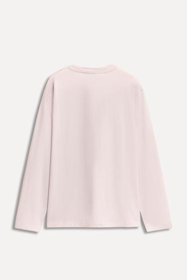 50TH ANNIVERSARY POCKET PATCH T-SHIRT - Pastel pink by Zara - Image 1