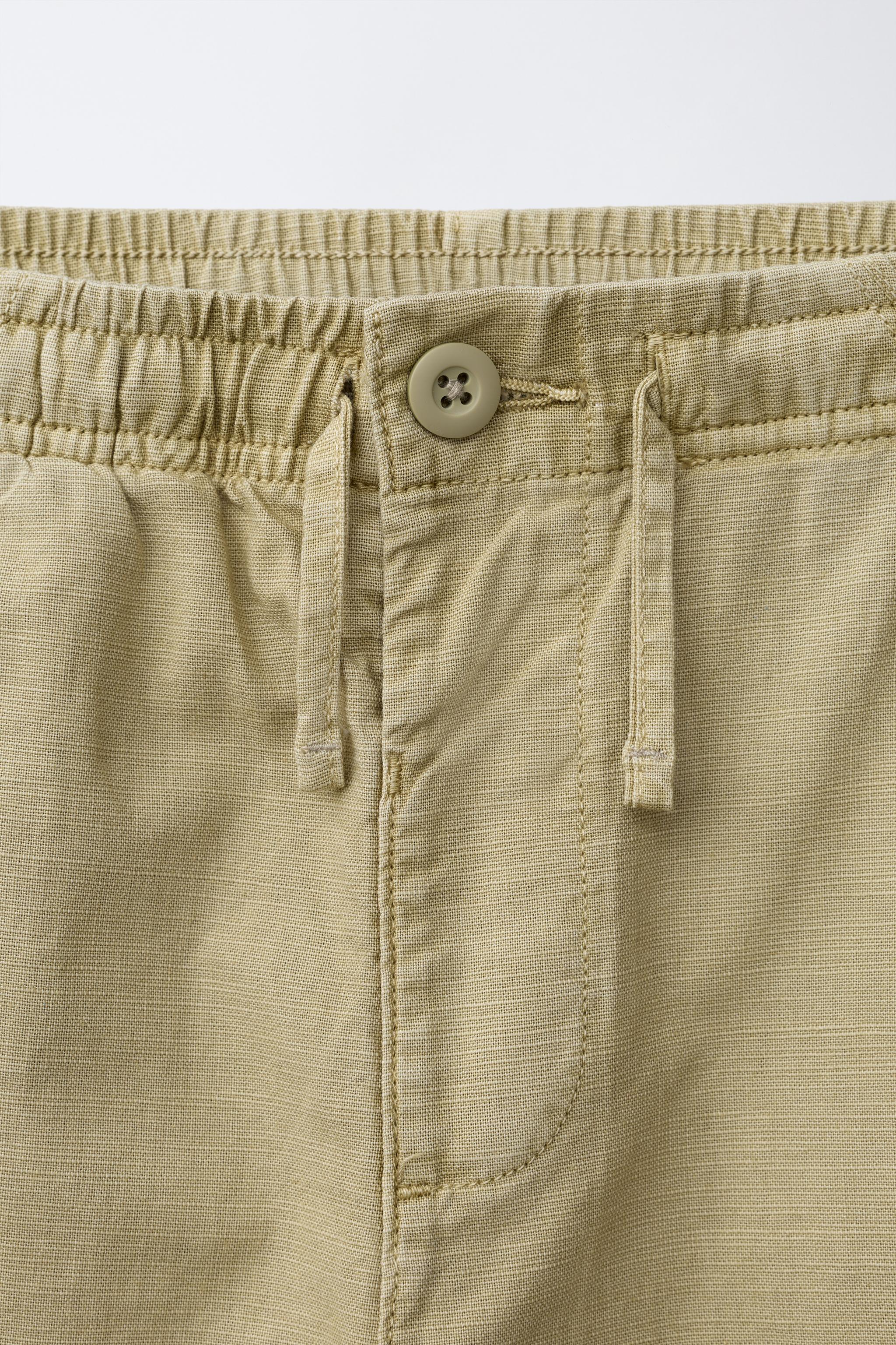 FLOWY COTTON PANTS