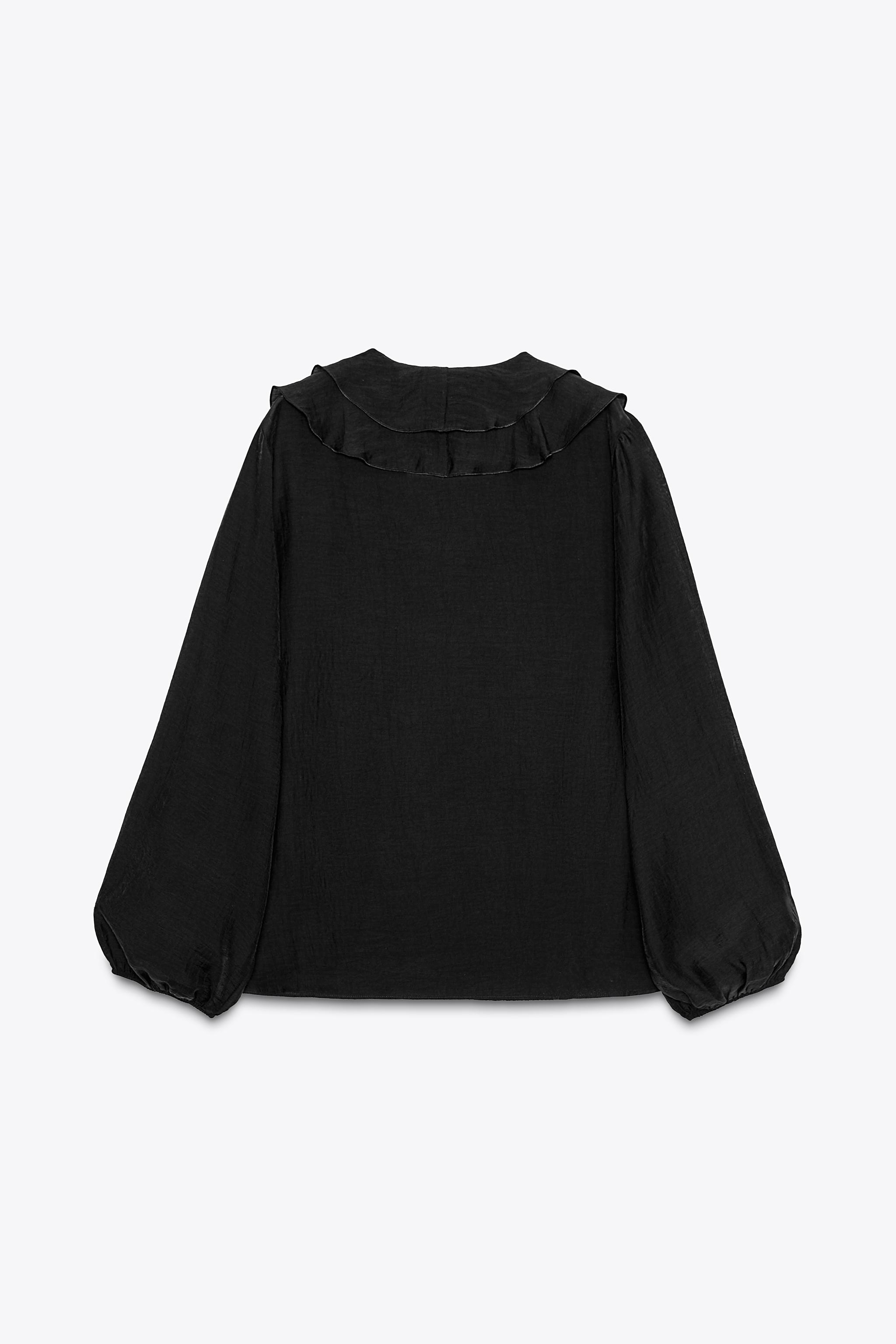 ZW COLLECTION RUFFLED SHIRT