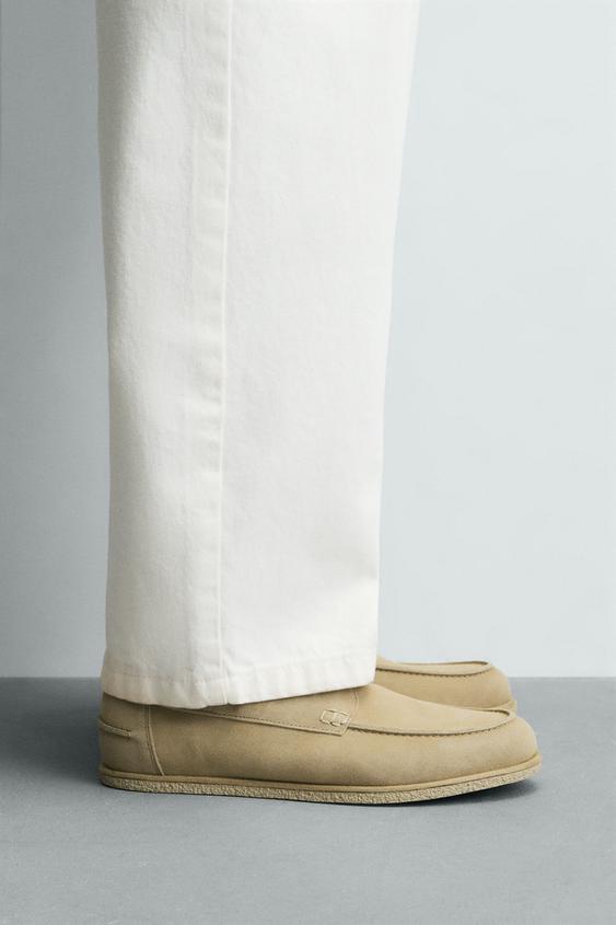 CASUAL LEATHER DECK SHOES