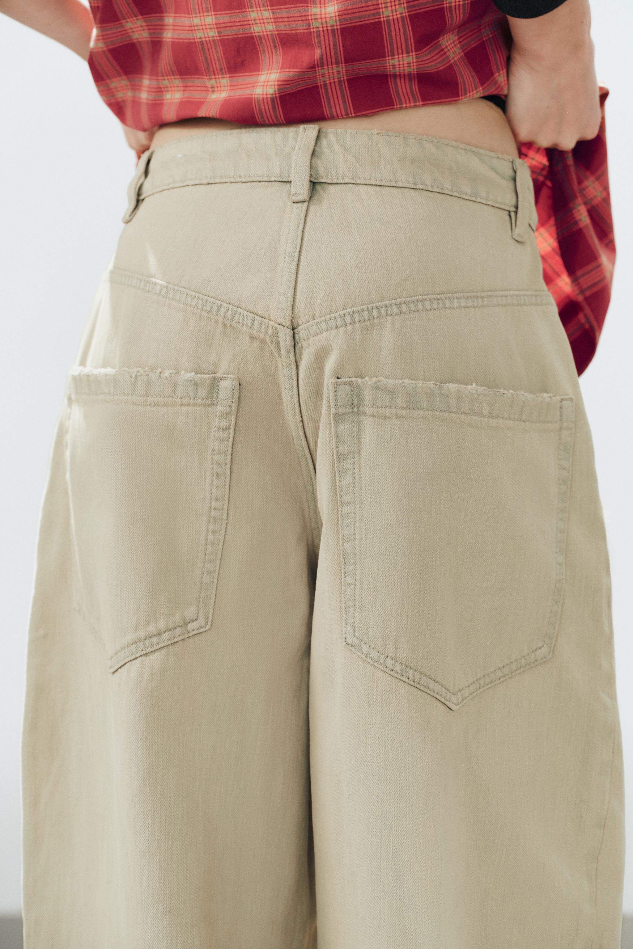 TRF BAGGY MID-RISE JEANS