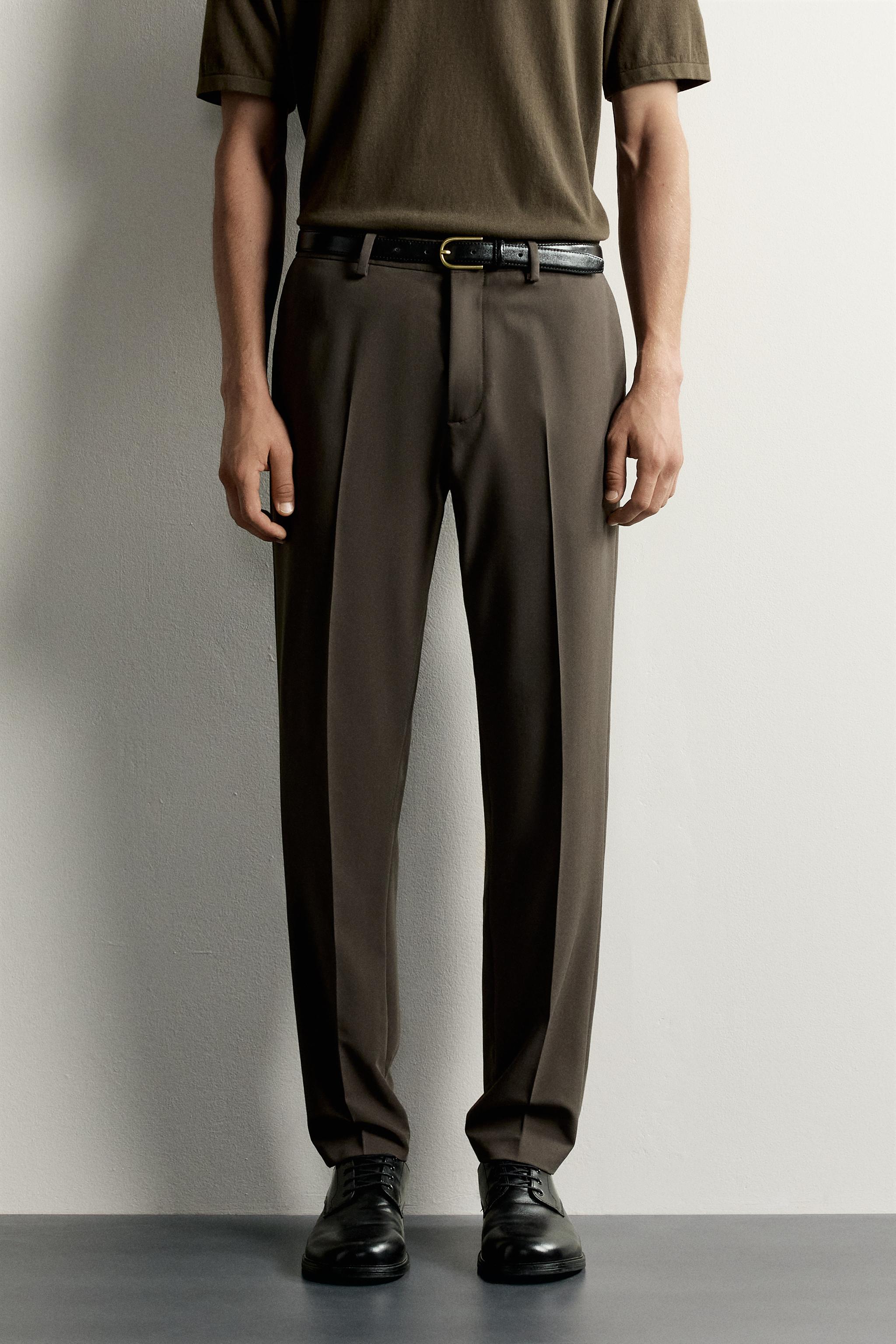 COMFORT SUIT PANTS — Chocolate (alternate view)