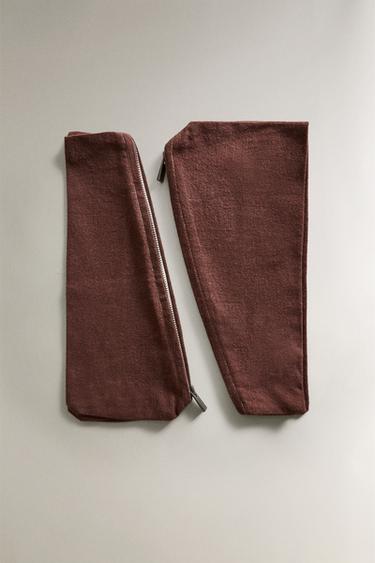 SHOE STORAGE BAG (PACK OF 2) - Brown by Zara - Image 0