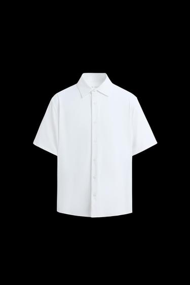 STRETCH SHIRT - White by Zara