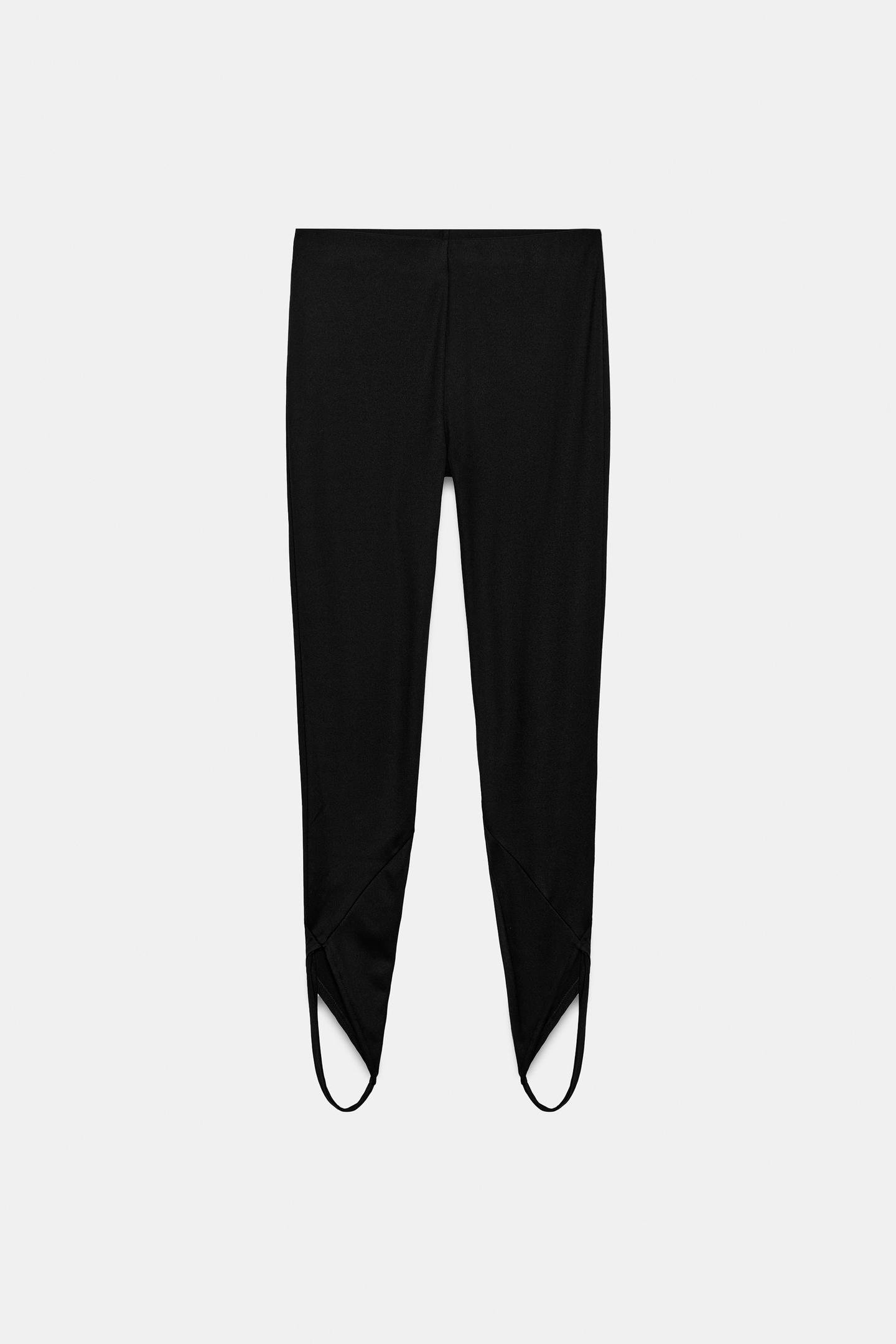 Женские леггинсы Zara Stirrup, цвет: Чёрный — фото 6