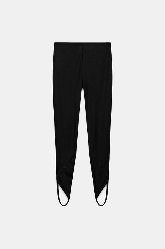 LEGGINGS FUSEAU - Negro de Zara - Imagen 0