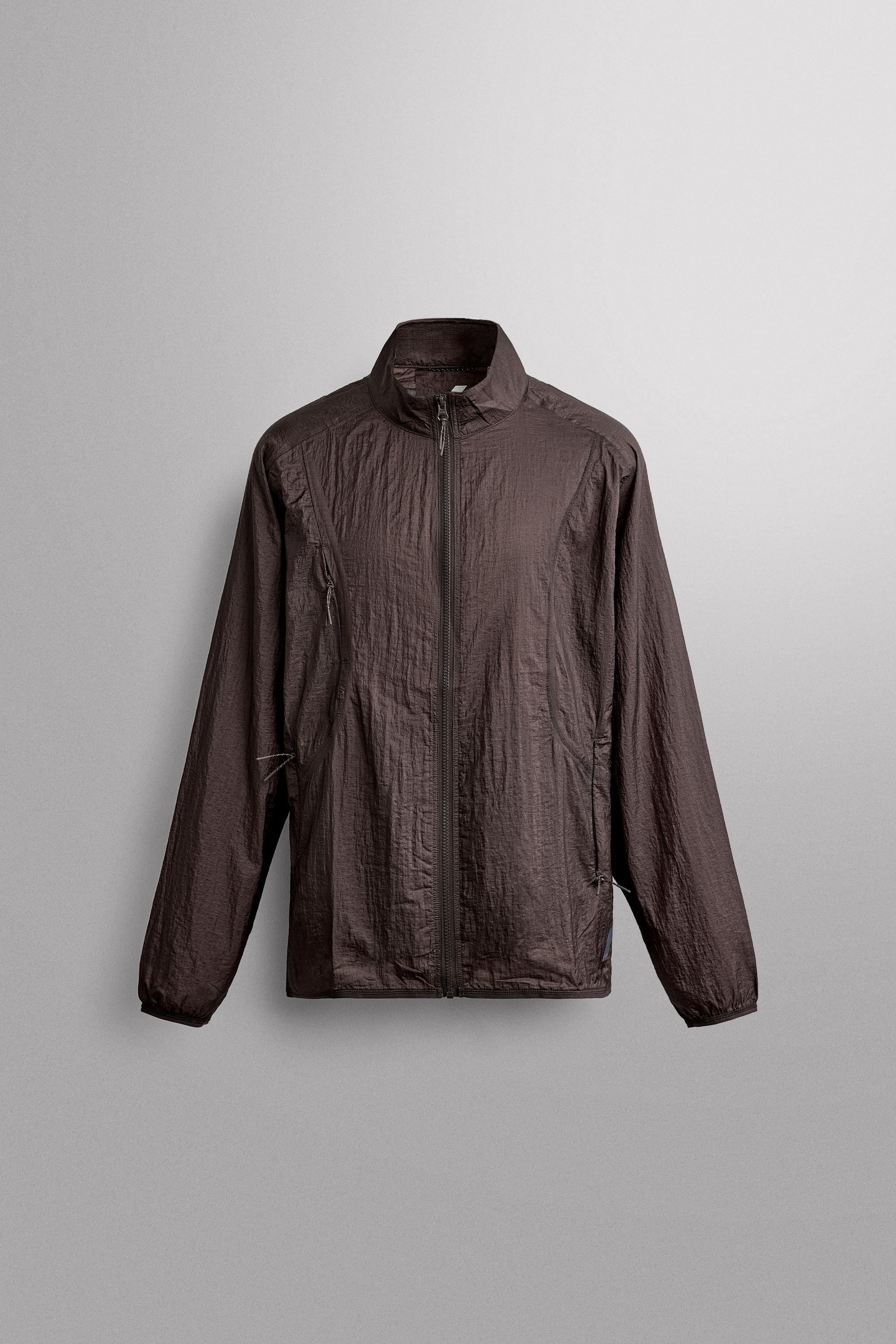 RIDAR© x ZARA RUNNING WINDBREAKER — Brown