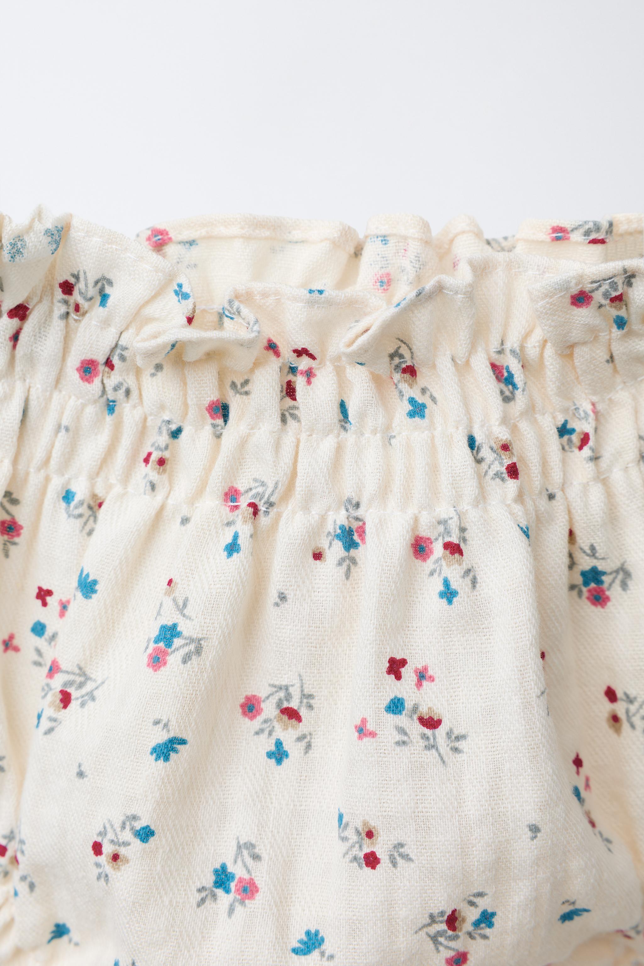 CULOTTE IMPRIMÉ FLEURS