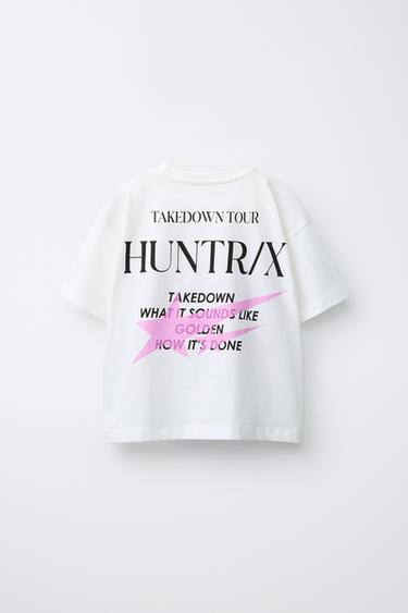 KPOP DEMON HUNTERS™ NETFLIX © PRINT T-SHIRT - White by Zara - Image 1