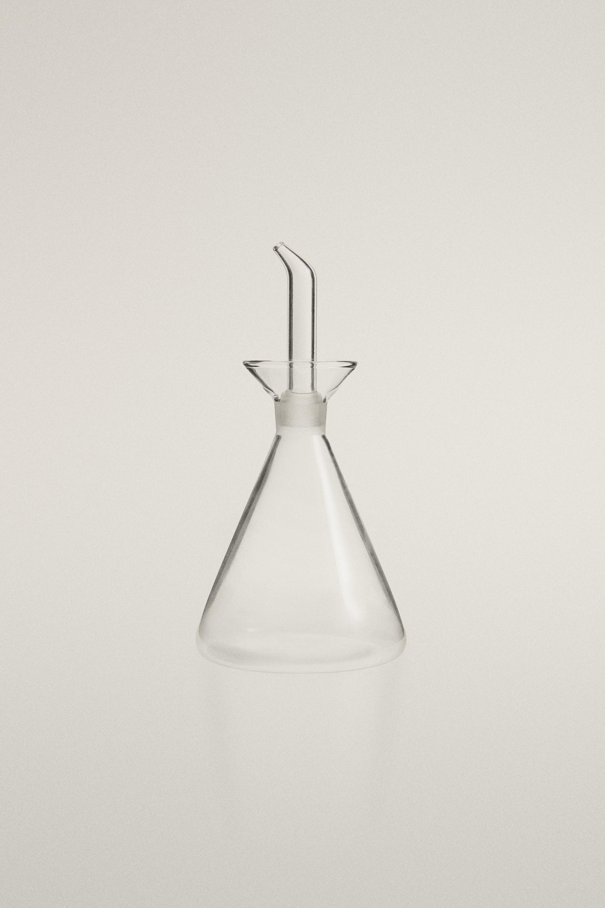 BOROSILICATE GLASS CRUET — Transparent
