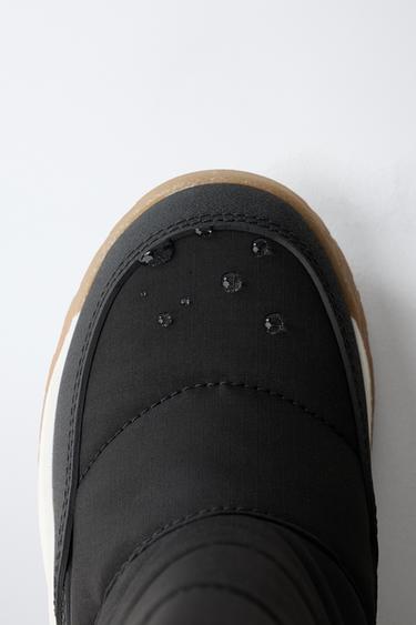 WATER-REPELLENT BOOTS - Black by Zara - Image 7