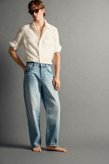 نظارة شمسية مستطيلة - كاري الخاص بـ Zara