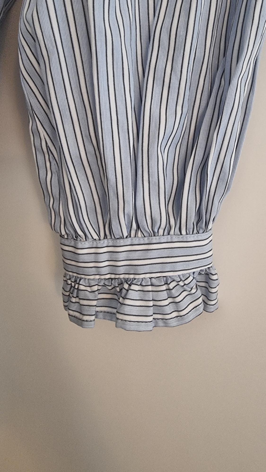 STRIPED SHIRT WITH RUFFLES - Image 3