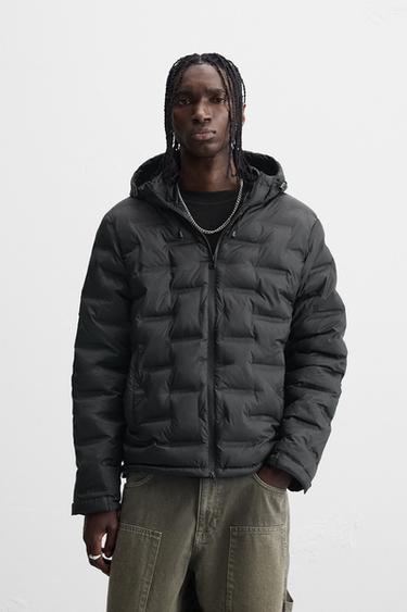 Zara LIGHTWEIGHT PADDED JACKET - Black
