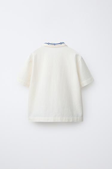 4-10 ANS/ PYJAMA BRODERIES - Écru / Chiné de Zara - Image 2