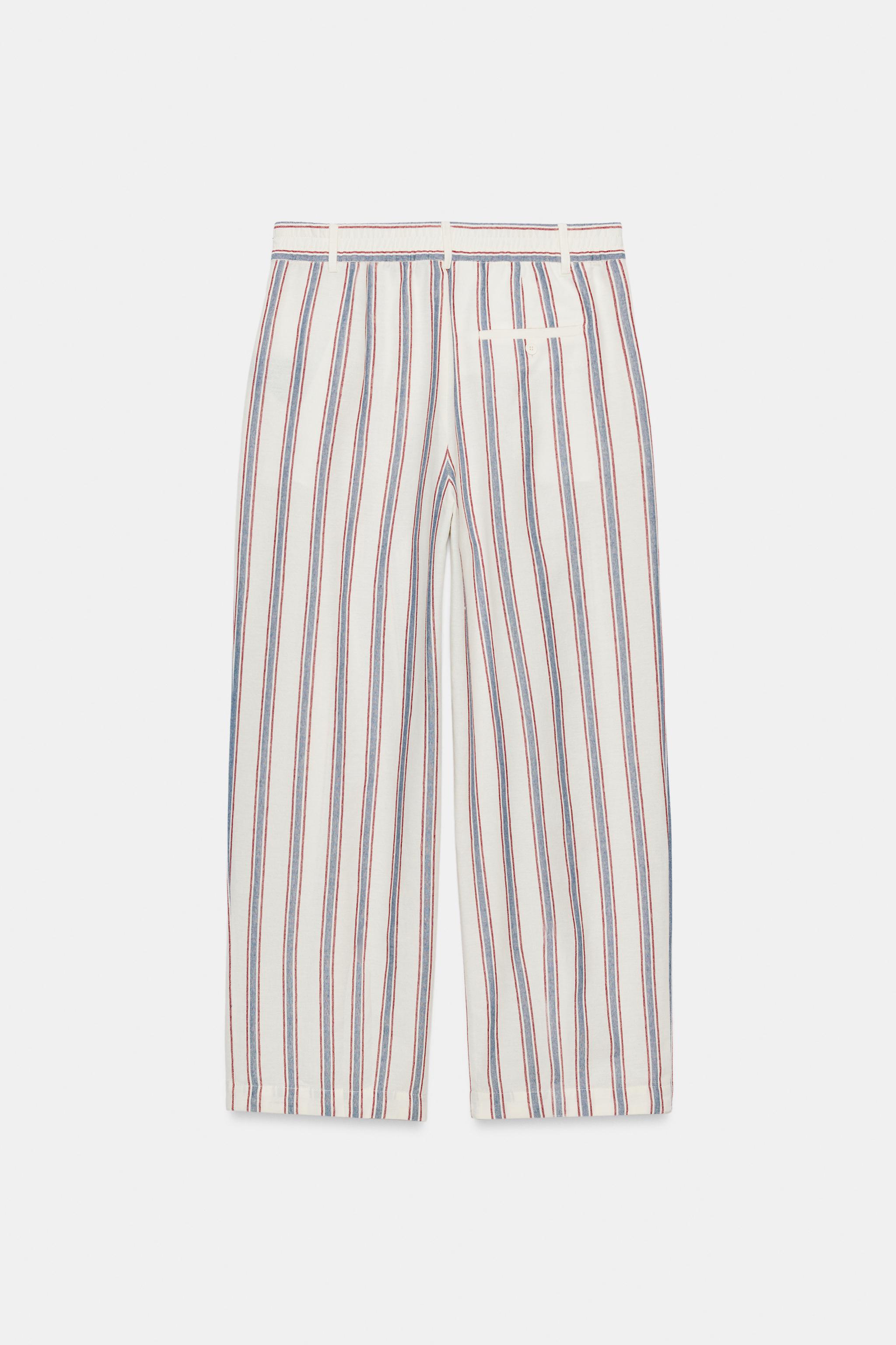 ZW COLLECTION STRIPED BALLOON PANTS