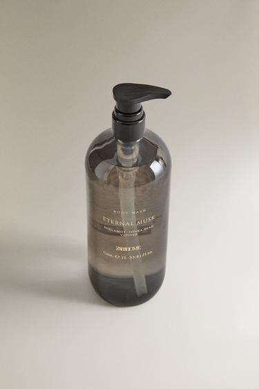 SAVON LIQUIDE POUR LE CORPS ETERNAL MUSK (1 L) - Gris de Zara - Image 1