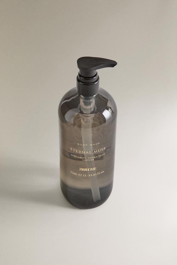 SAVON LIQUIDE POUR LE CORPS ETERNAL MUSK (1 L) - Gris de Zara - Image 1