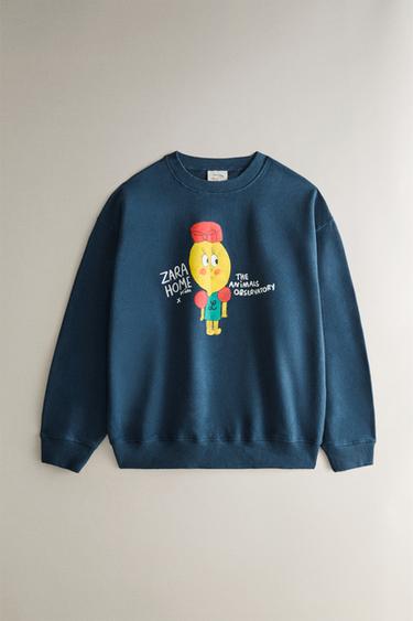 Sweat Limoncella x The Animals Observatory - Bleu de Zara - Image 0