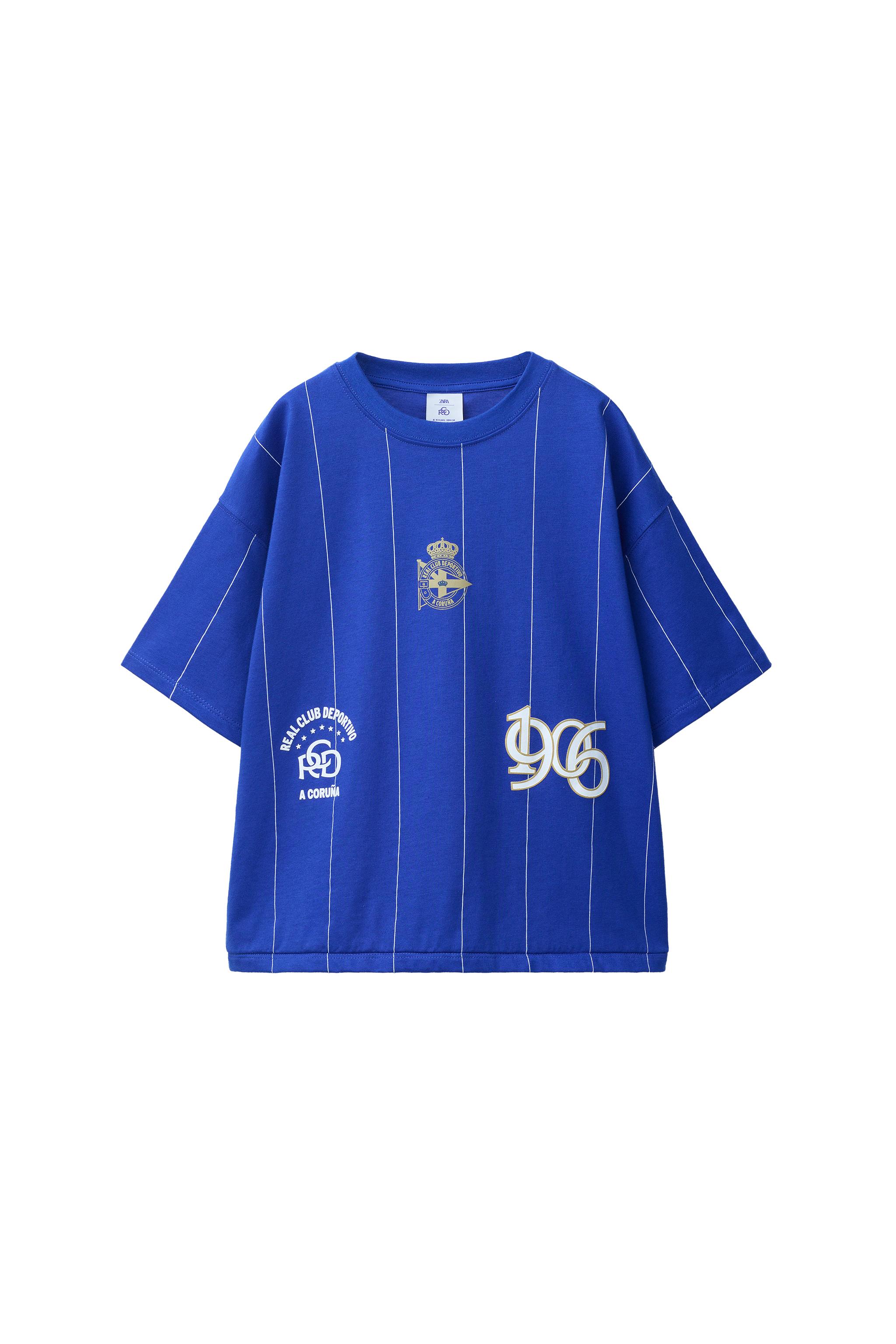 CAMISETA RAYAS RC DEPORTIVO DE A CORUÑA