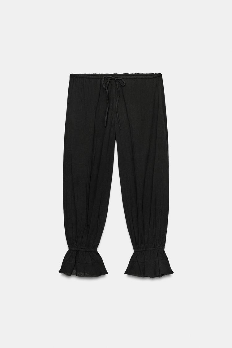 Pantalones sarouel rústicos 5