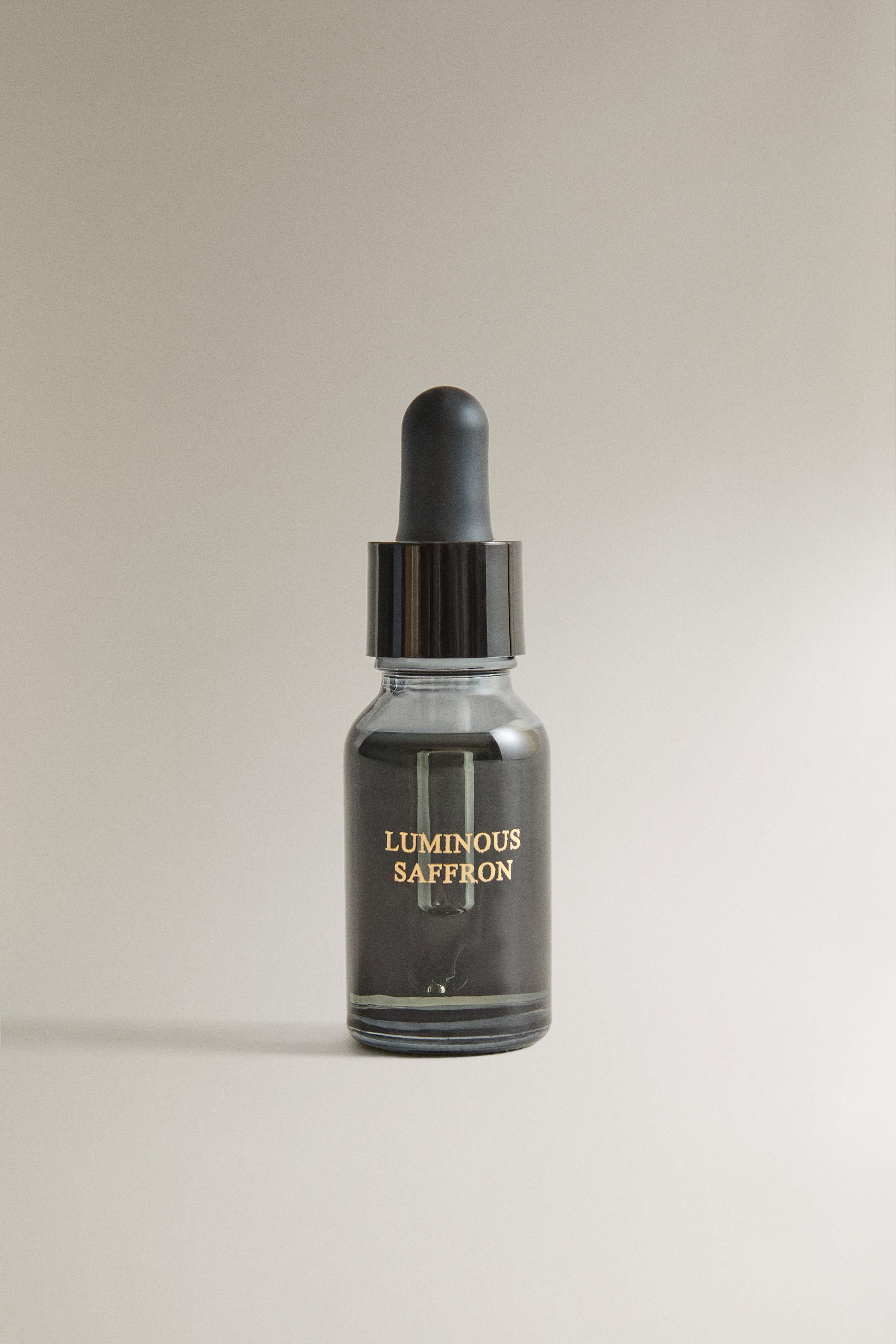 LUMINOUS SAFFRON STONE AND OIL SET — Mustard