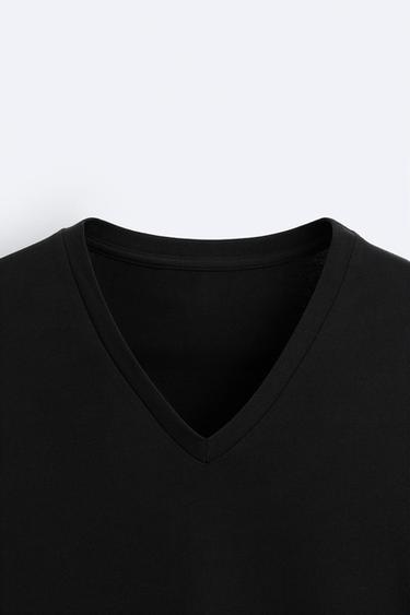 V YAKA BASIC T-SHIRT_5