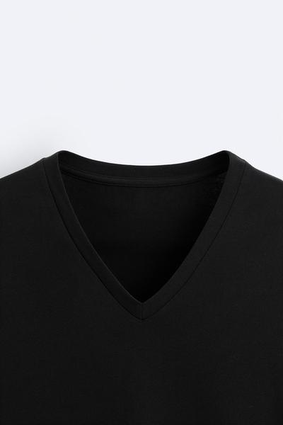 V YAKA BASIC T-SHIRT_5