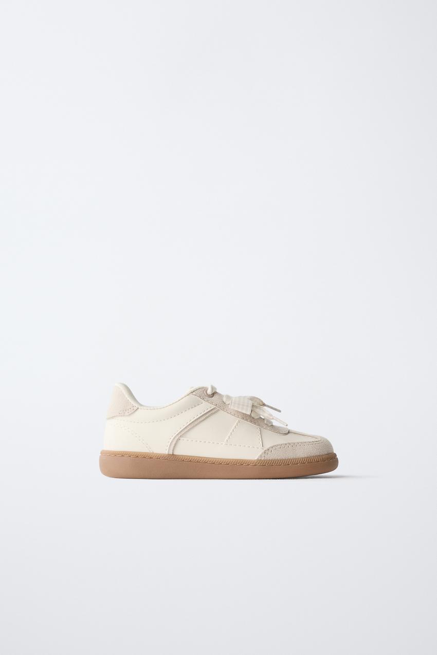 BOW DETAIL SNEAKERS - White | ZARA United States BOW DETAIL SNEAKERS - White | ZARA United States