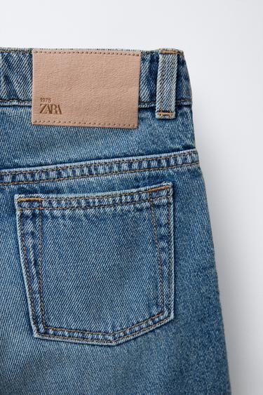 ORIGINAL FIT DENIM BERMUDA SHORTS - Mid-blue by Zara - Image 3