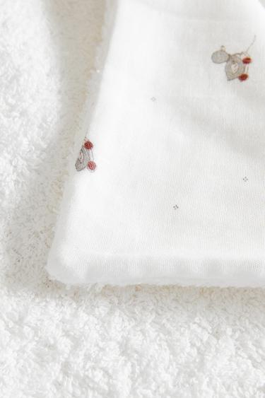 CHILDREN'S DUCKLING MINI TOWEL (PACK OF 3) - Oyster-white by Zara - Image 4